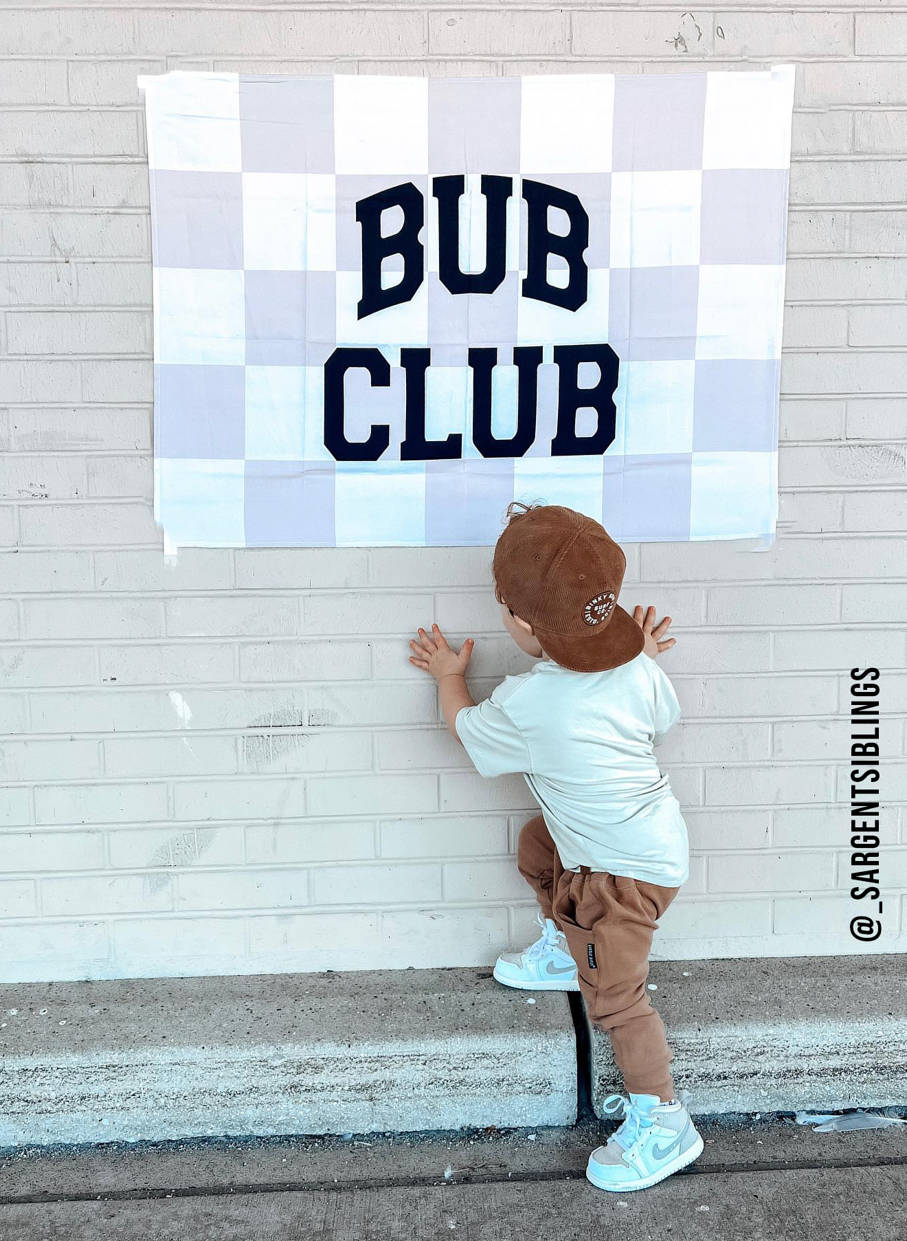 Bub Club Banner | Boyhood Fabric Wall Hanging