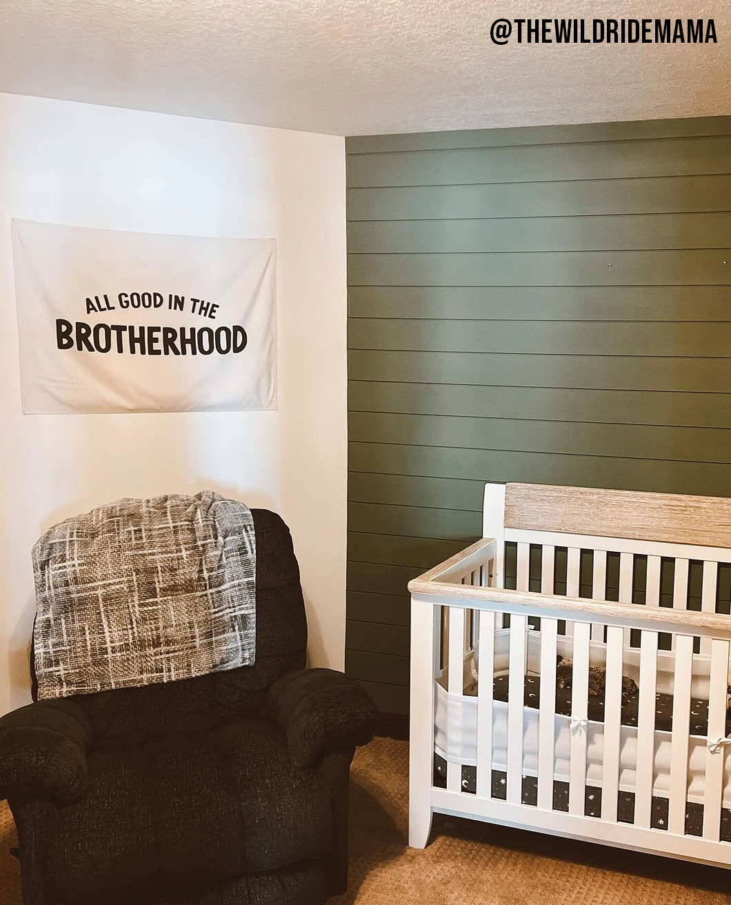 All Good In The Brotherhood Banner | Kids Decor Wall Hanging
