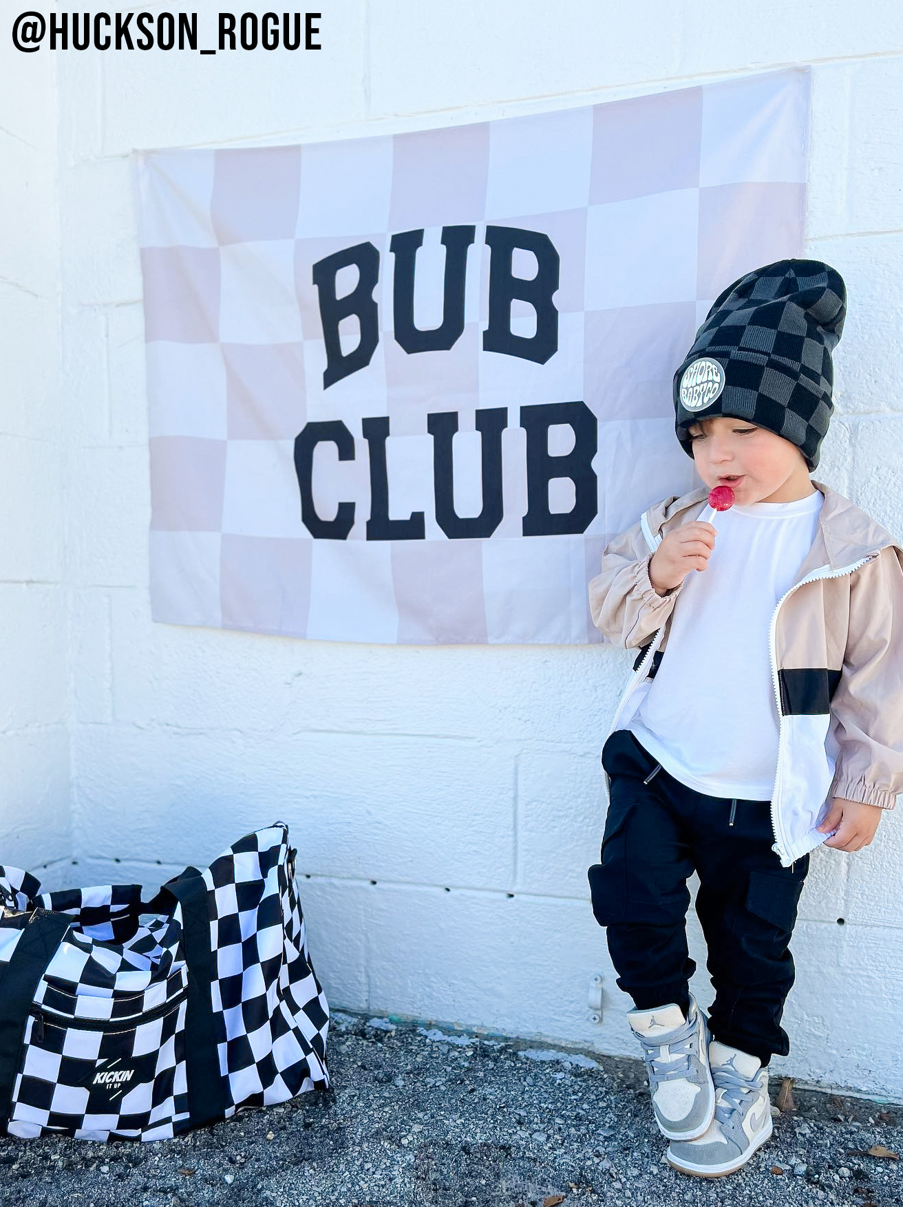 Bub Club Banner | Boyhood Fabric Wall Hanging
