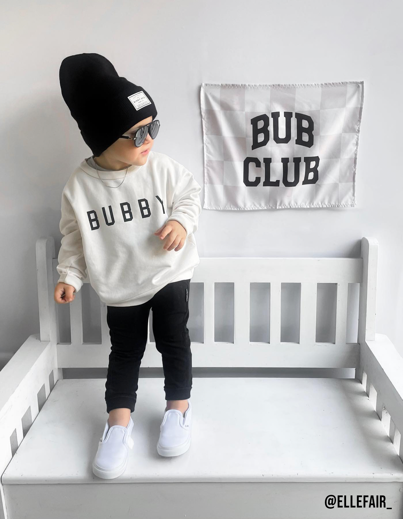 Bub Club Banner | Boyhood Fabric Wall Hanging