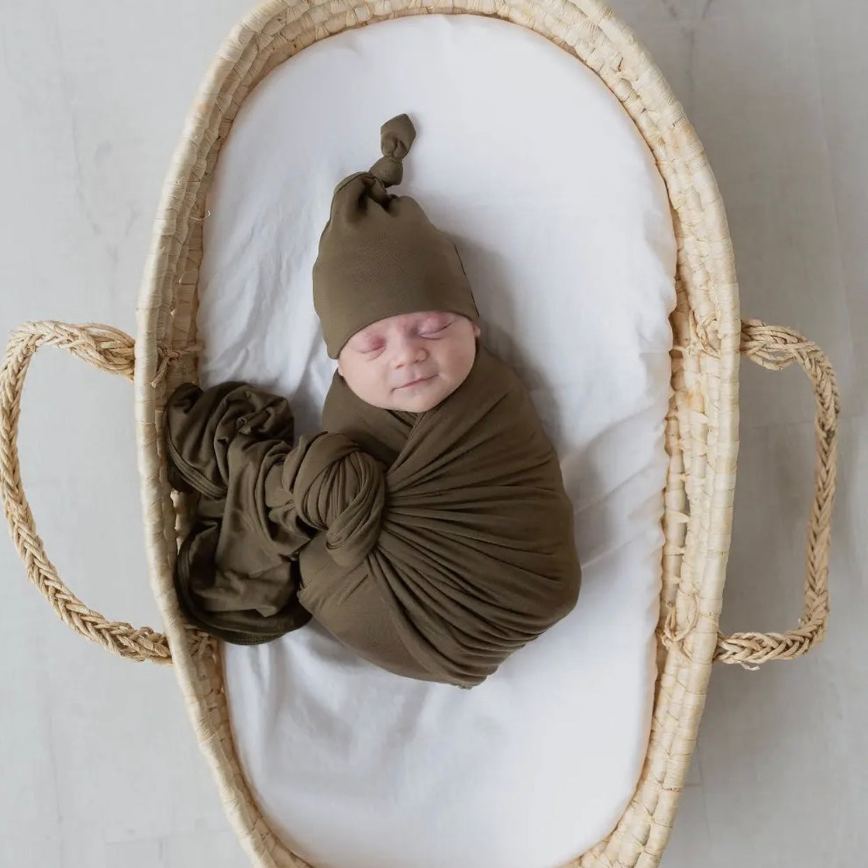 Swaddle + Hat Set