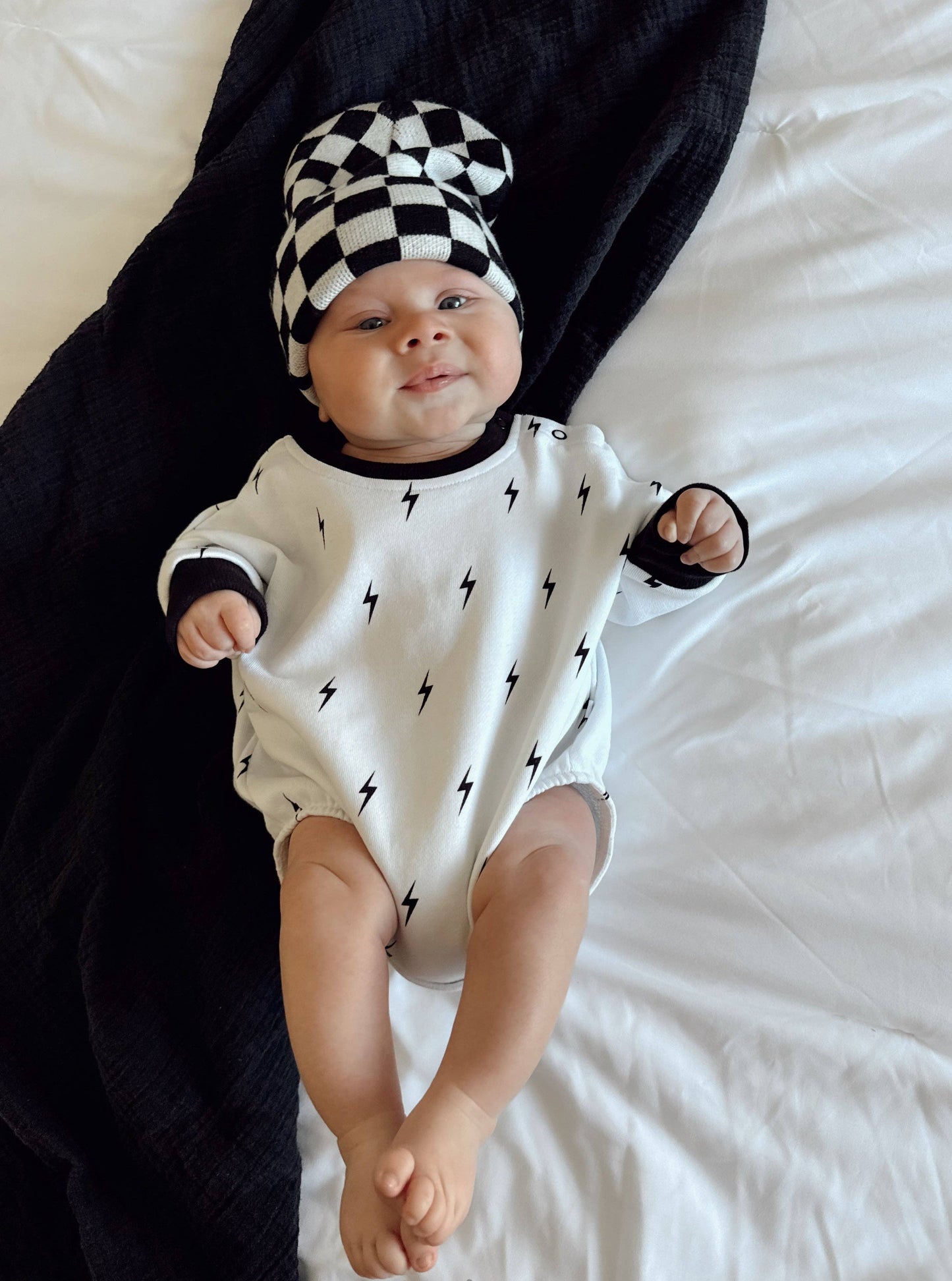White Lightning | Bubble Romper