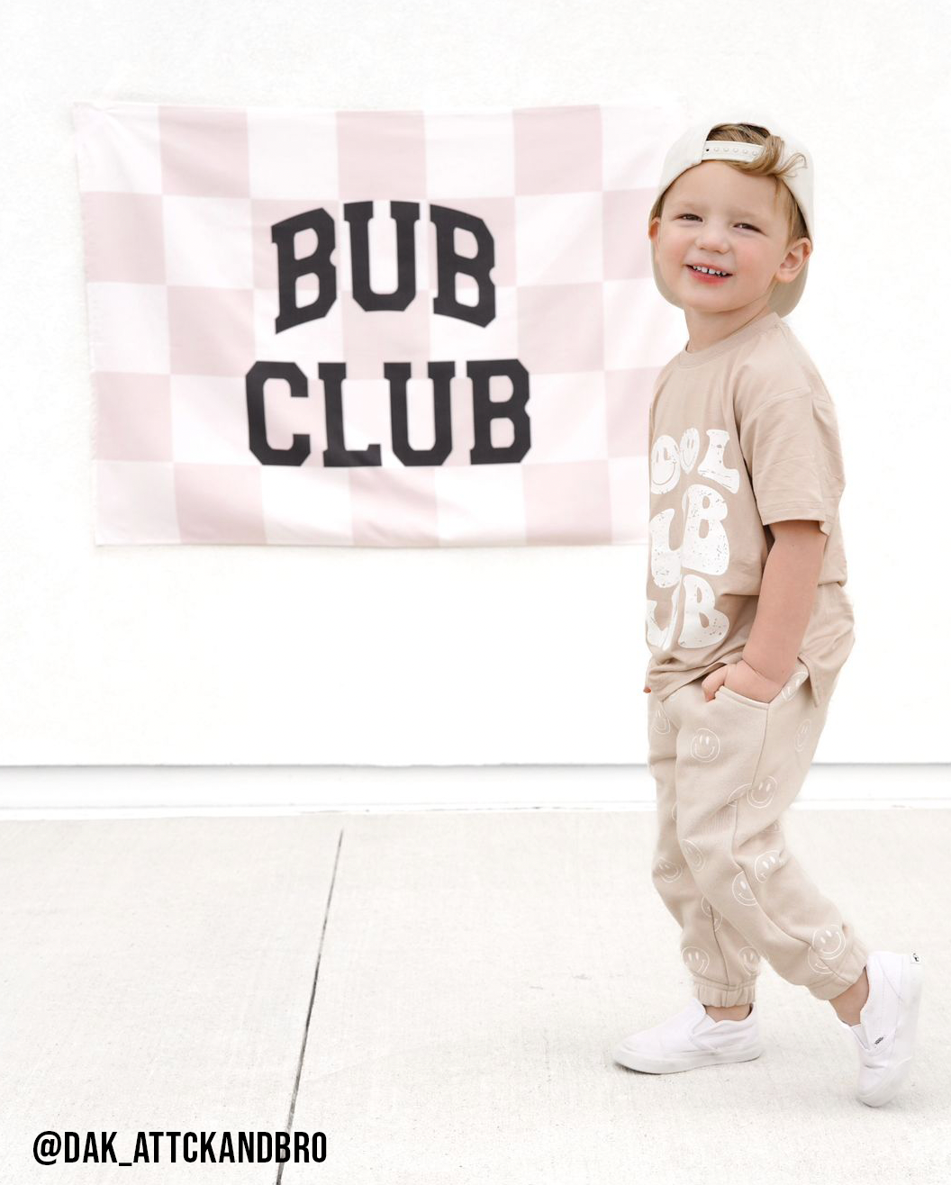 Bub Club Banner | Boyhood Fabric Wall Hanging