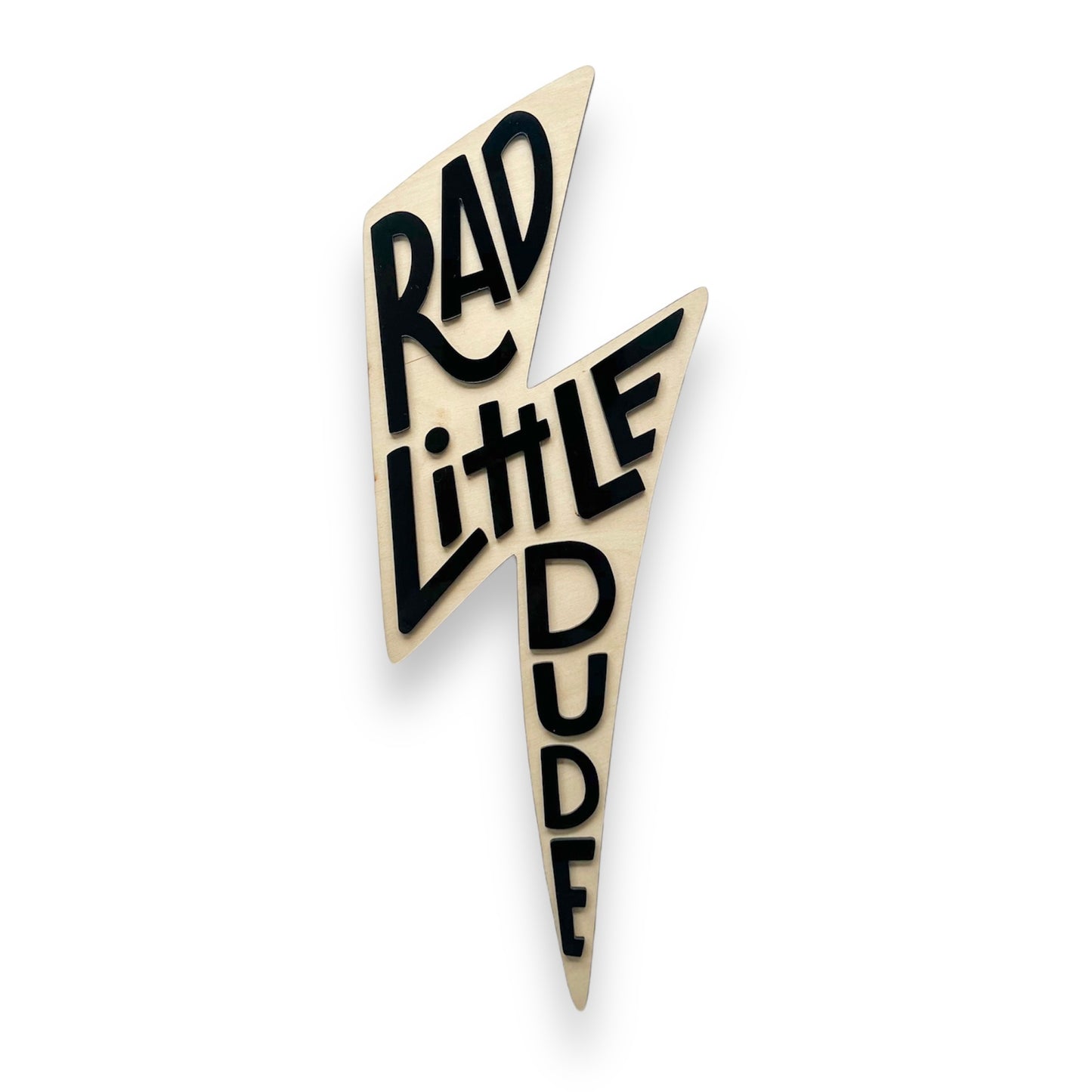 Rad Little Dude Sign
